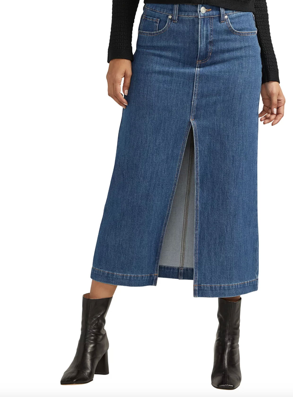 Bailey Midi Denim Skirt