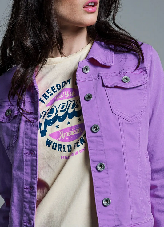 Krissa Lilac Denim