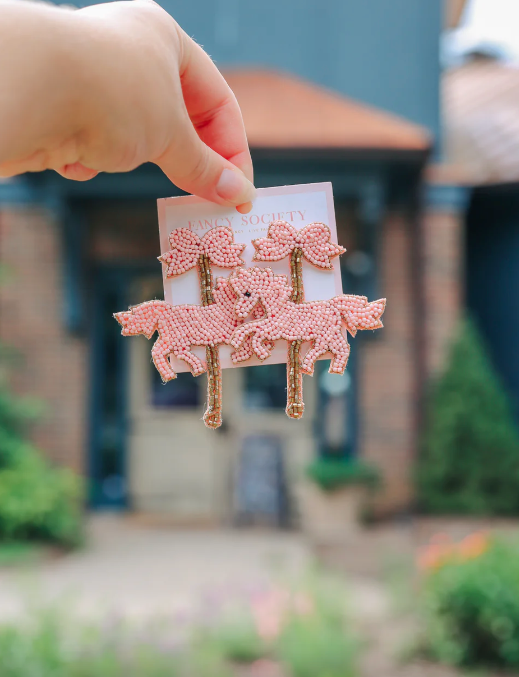 Pink Pony Club Earrings