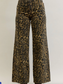 Judy Blue: Leopard Denim Jeans