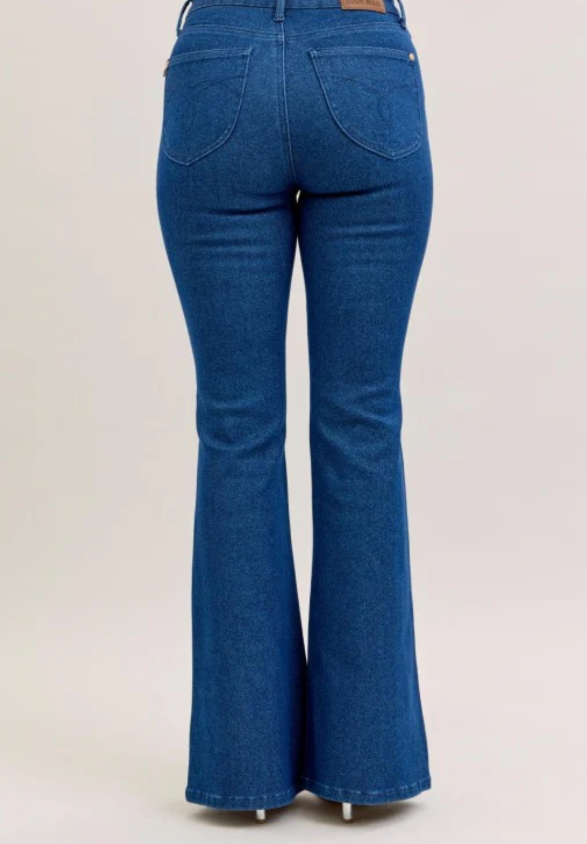 Judy Blue High Rise Dark Wash Sparkle Flare Jeans