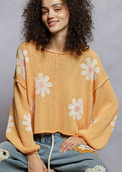 Petal Bloom Lightweight Sweater