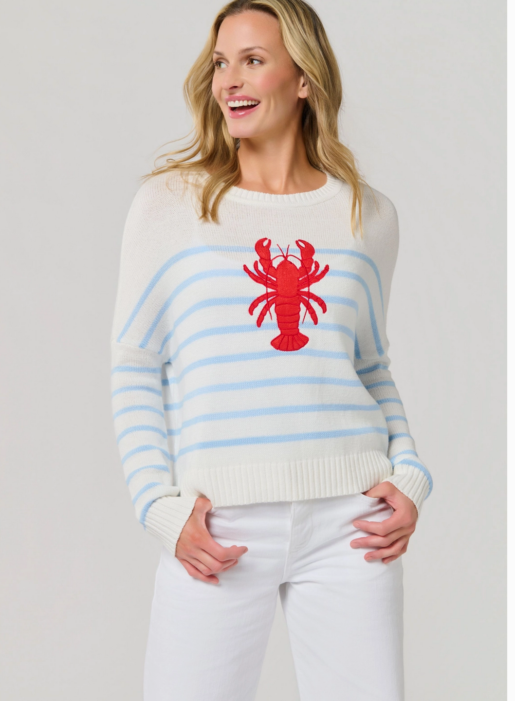 Nautical Lobster Sweater
