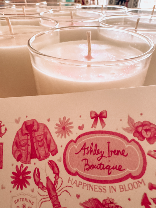 Happiness in Bloom: AIB Exclusive Candle