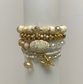Layered Nautical Beaded Bracelet
