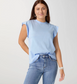 Lilly Ruffle Cap Sleeve Top