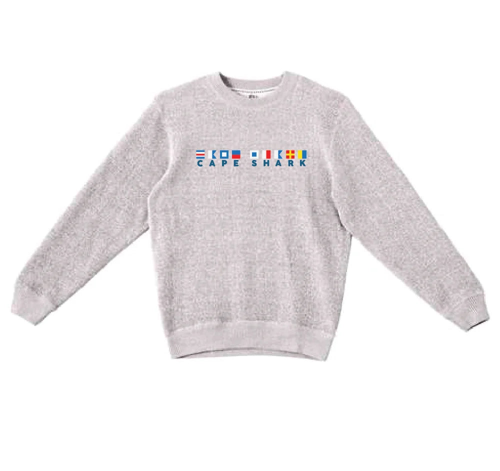 Nautical Flags - Unisex Nantucket Crewneck