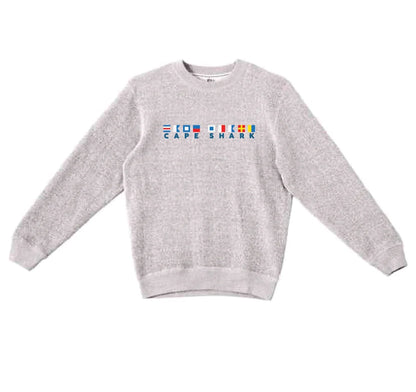 Nautical Flags - Unisex Nantucket Crewneck