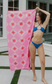 Quick Dry Reversible Towel: Lobsters