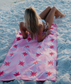 Quick Dry Reversible Towel: Lobsters