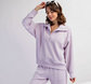 Butter Soft: Quarter zip with Hood: Lilac