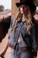 Denim Jacket with Faux Suede Contrast Pre Order