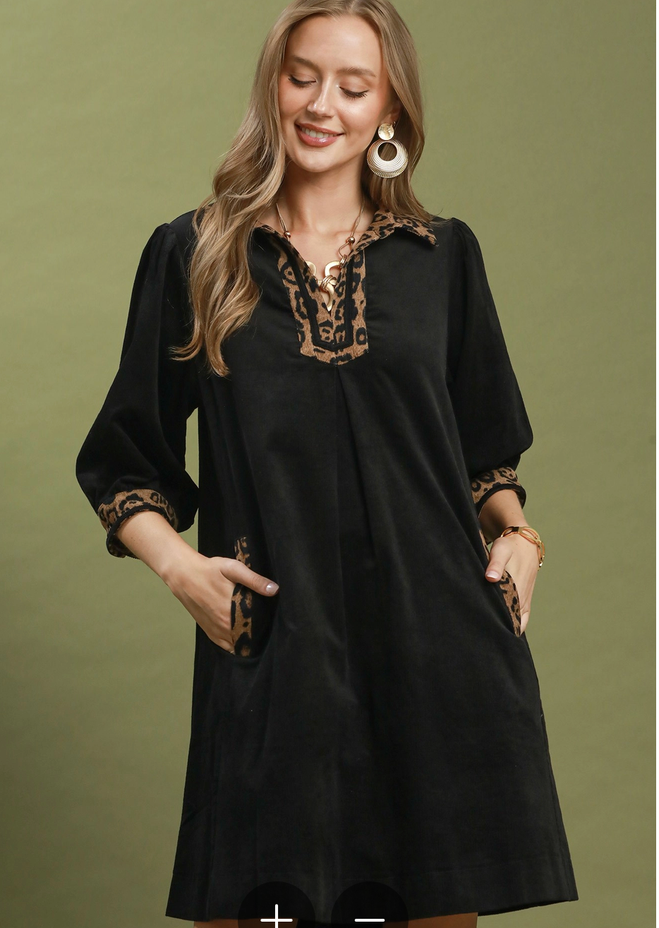 Wild Side Shift Dress