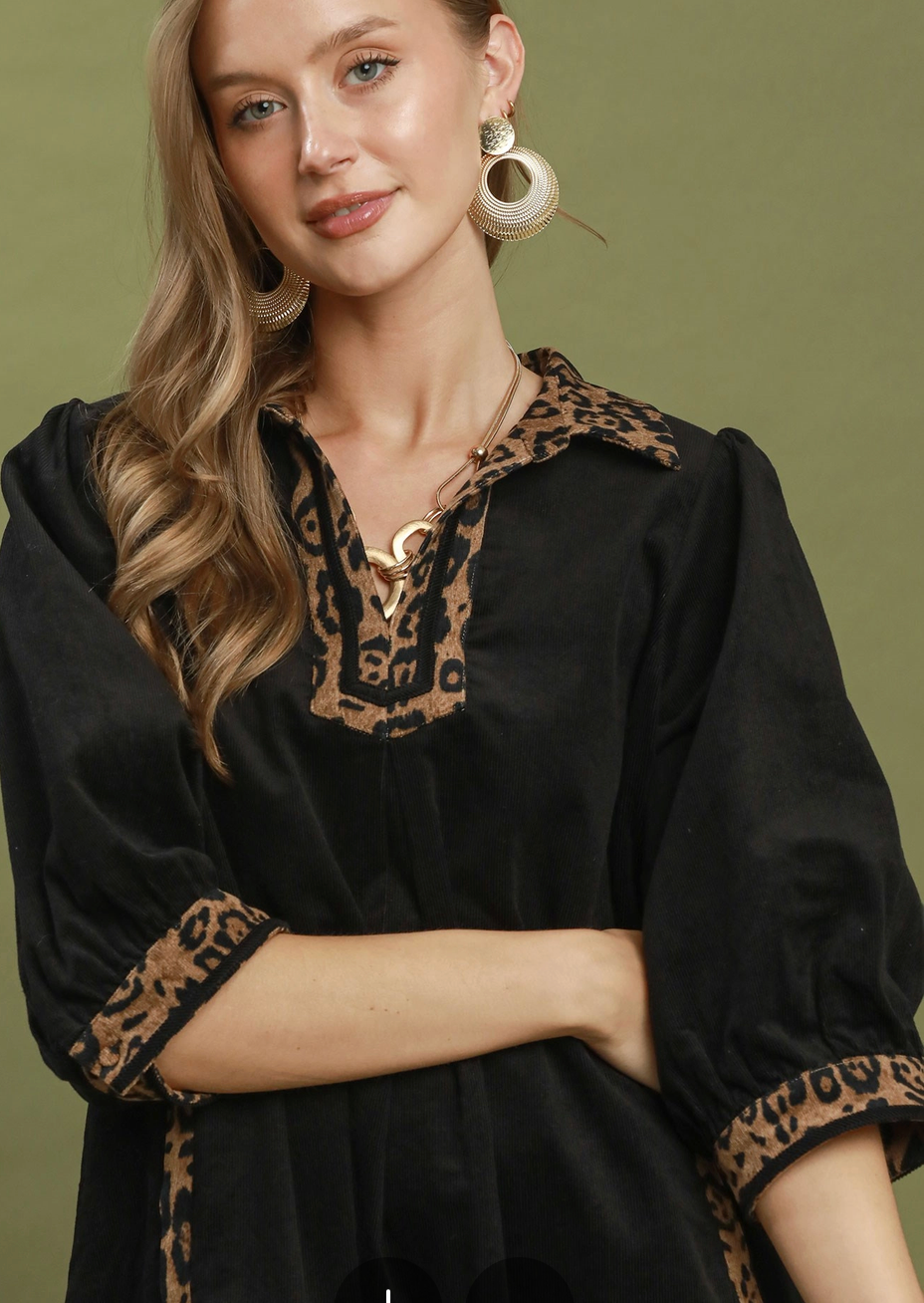 Wild Side Shift Dress