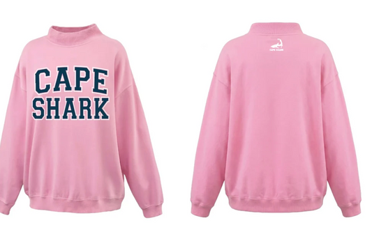 Cape Shark Pink Mockneck