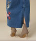 The Wildflower Denim Maxi: Pre Order