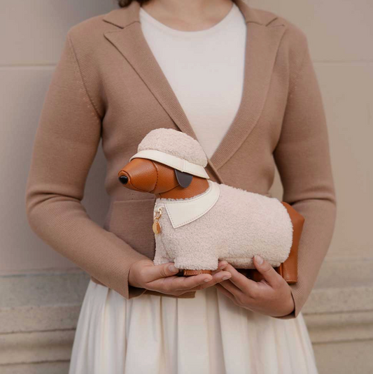 dachshund Sherpa Crossbody