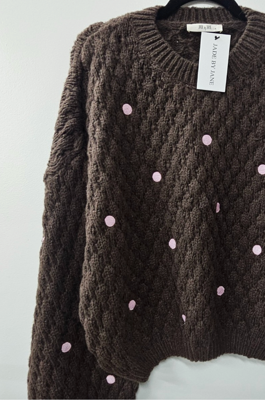 The Cozy in Dots Sweater