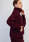 Butter Soft Quarter Zip: Dark Cherry