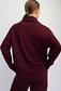 Butter Soft Quarter Zip: Dark Cherry
