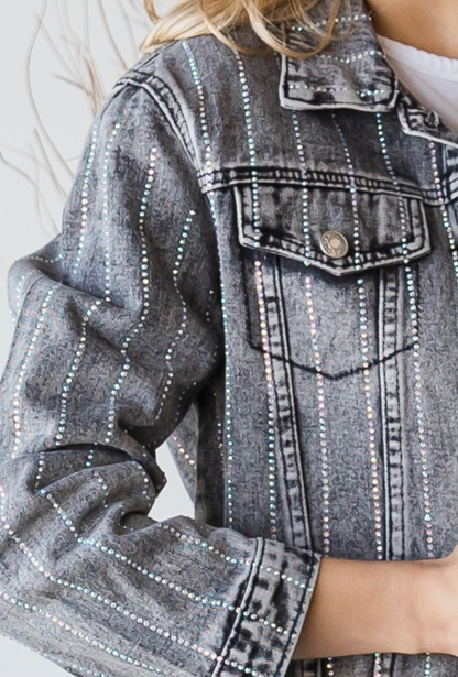 Rhinestone Denim: TWO COLORS