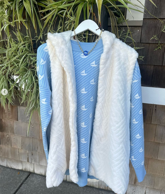 Dream Sailboat Sweater