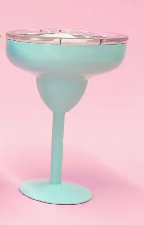 Margarita Glass with Lid