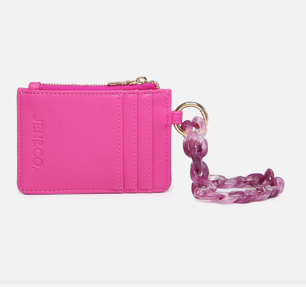 Rhodes Quilted Wallet w/ Chain Bangle