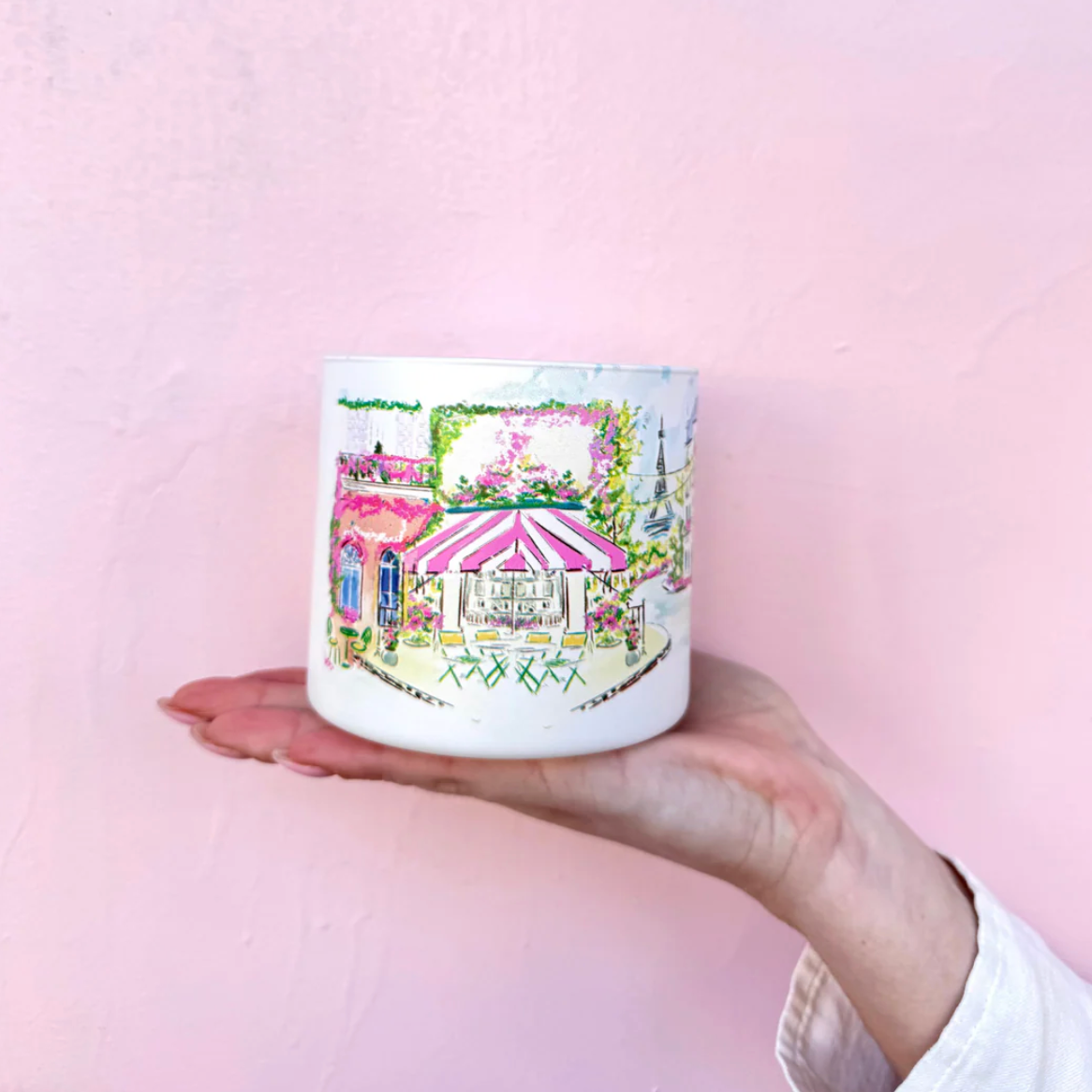 Rebecca Illustrated: EIFEL TOWER SCAPE CANDLE