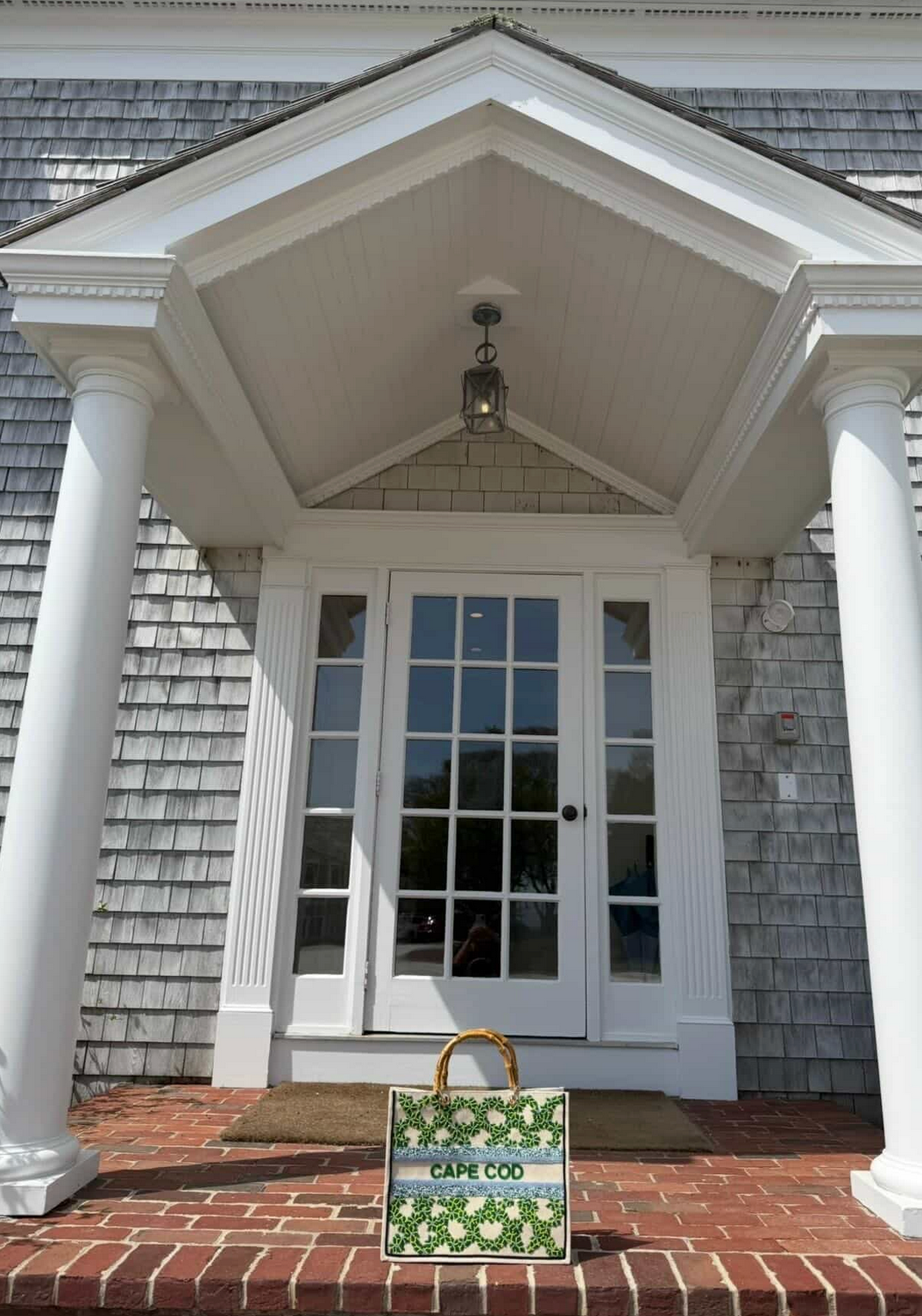 Summer in Cape Cod Custom Beaded Tote