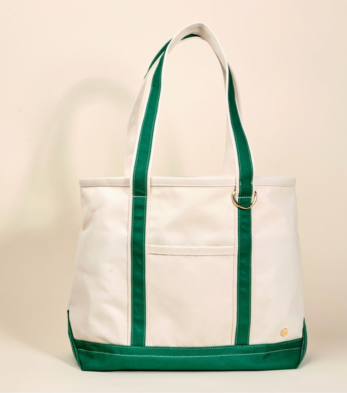 The Signature Canvas Tote Bag–dark Green