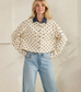 Short Polka Dot Contrast Jacket: Pre Order