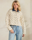Short Polka Dot Contrast Jacket: Pre Order