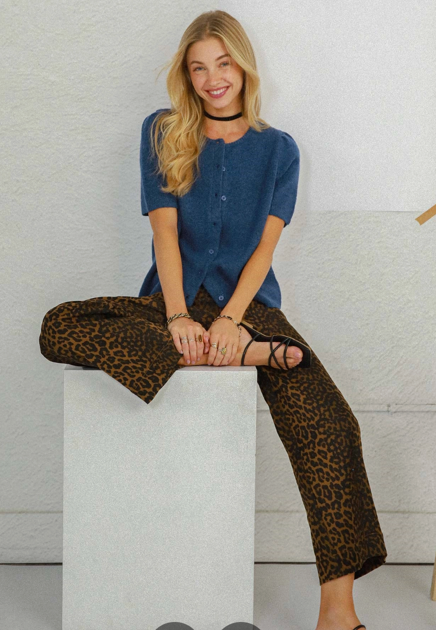 Leopard Jeans