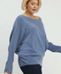 Dolman Dream Sweater: Blue