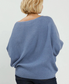 Dolman Dream Sweater: Blue