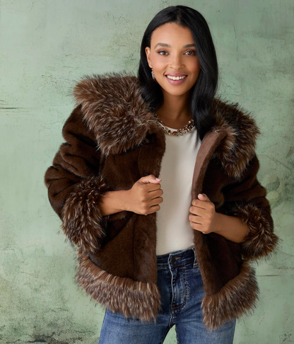 Laurette Faux Fur Jacket
