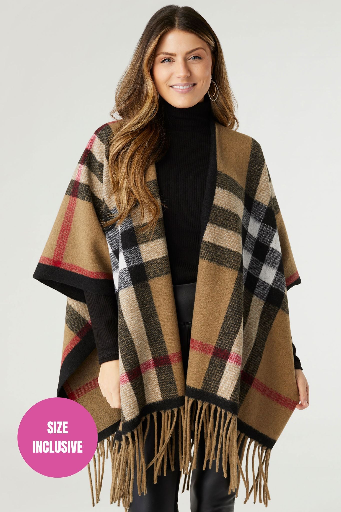 Cozy Season Plaid Wrap