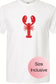 Cape Shark Lobster Tee Shirts