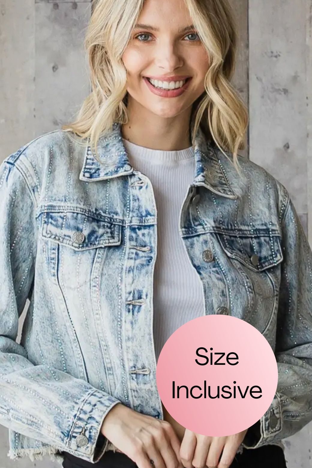 Rhinestone Denim