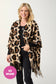 Leopard Wrap with Fringe