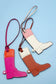 Western Boot Charm