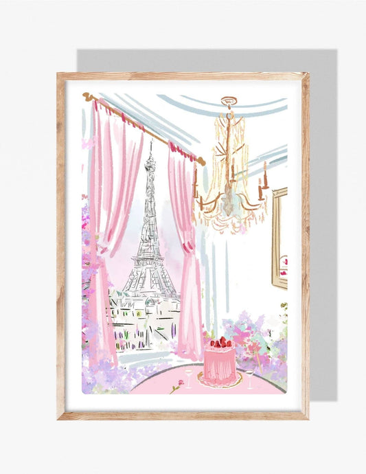Rebecca Illustrated: 8X10 Paris Dreams