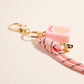 Mahjong Tile Puffy Heart Cord Keychain Bag Charm