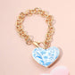 Chunky Floral Bag Charm