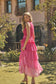 Zoria Smocked Tiered Maxi Dress