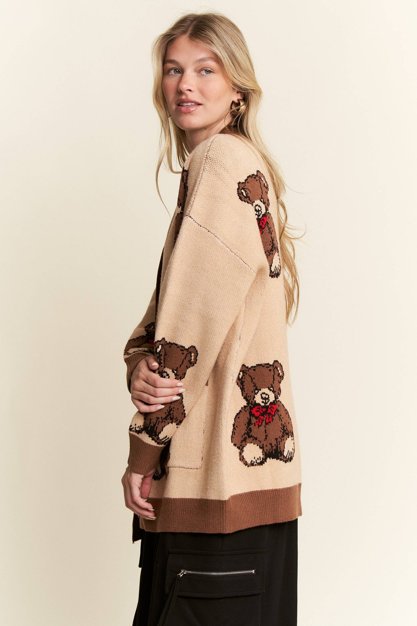 BEARY ADORABLE CARDIGAN