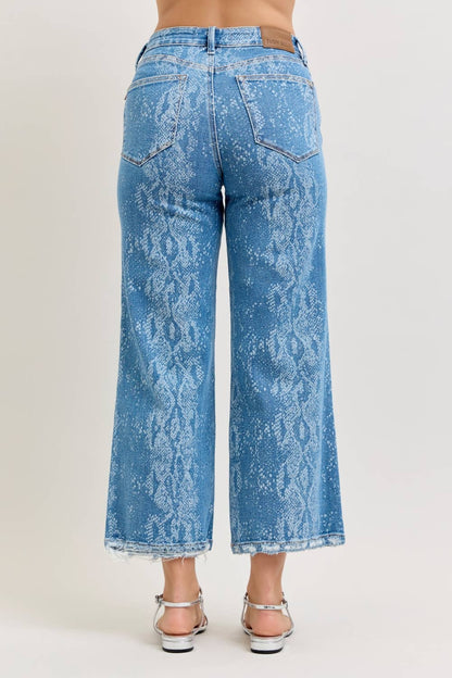 Judy Blue Snakeprint Fabulous Jeans