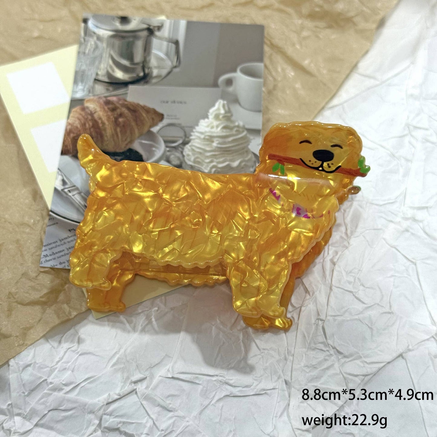 corgi hair clip