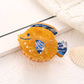 Cute Ocean Creature Hair Clip, Seahorse & Crab Hair Claw